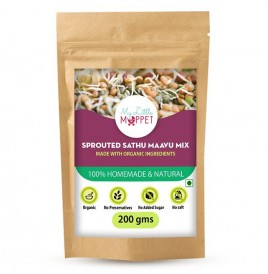 Little Moppet Foods Sprouted Sathu Maavu Mix   Pack  200 grams
